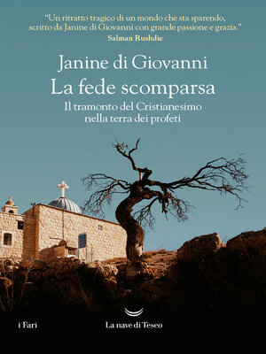 cover image of La fede scomparsa